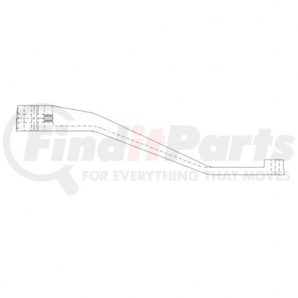 02-09858-000 by FREIGHTLINER - Clutch Release Arm - Ductile Iron