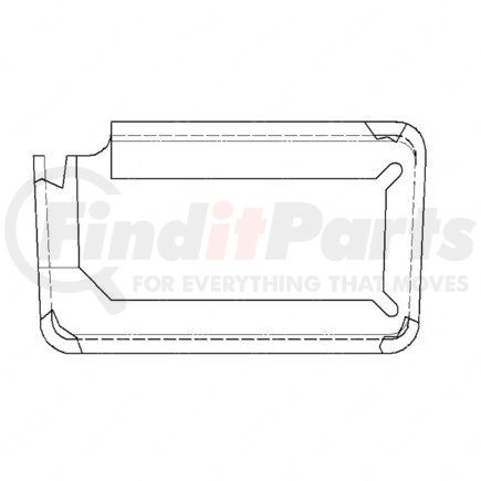 02-12009-000 by FREIGHTLINER - Clutch Pedal Pad