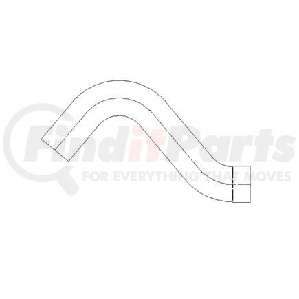 04-17933-000 by FREIGHTLINER - Exhaust Pipe