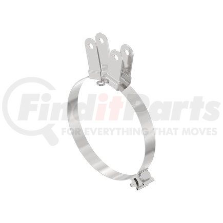 04-27716-000 by FREIGHTLINER - Diesel Particulate Filter (DPF) Mounting Strap - Forward, ISB, 2 Hat Bracket