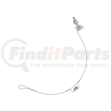 04-28059-000 by FREIGHTLINER - Diesel Particulate Filter (DPF) Mounting Strap - ISC, 1 Hat Bracket