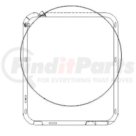 05-17597-000 by FREIGHTLINER - SHROUD