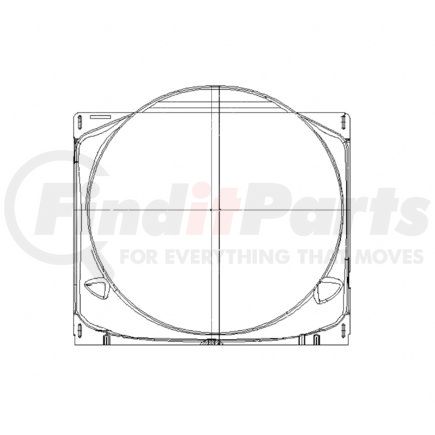 05-16972-002 by FREIGHTLINER - Engine Cooling Fan Shroud