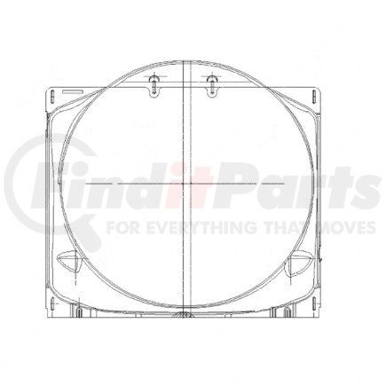 05-16972-003 by FREIGHTLINER - SHROUD-12