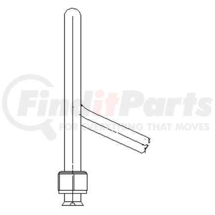 05-17015-001 by FREIGHTLINER - Heater Supply Pipe