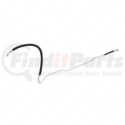 07-23020-000 by FREIGHTLINER - Transmission Oil Cooler Hose Assembly - Steel