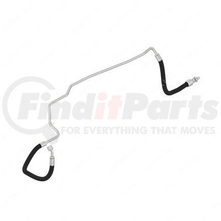 07-24022-000 by FREIGHTLINER - Transmission Oil Cooler Line - Right Hand, Supply, Inner Transmission Oil Cooler, DD13, 16i