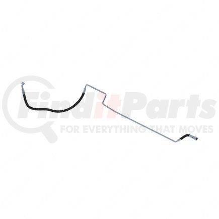 07-23418-000 by FREIGHTLINER - Transmission Oil Cooler Line - Return, ISX, Western Star, Electronic Clutch Actuator N/F