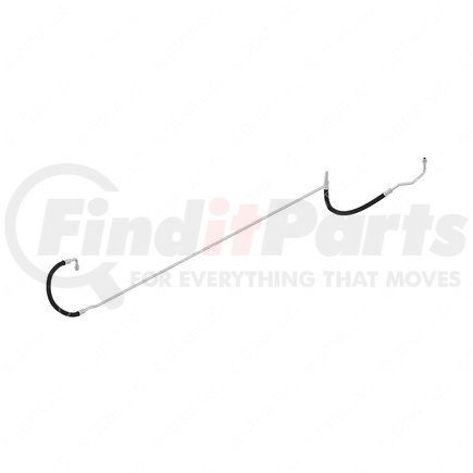 07-24817-000 by FREIGHTLINER - Transmission Oil Cooler Line - Hot, Heavy Duty Engine Platform, DT12C, K90