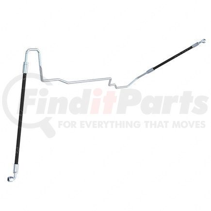 07-22141-000 by FREIGHTLINER - Transmission Oil Cooler Line - Left Hand, Supply, DD13, 405 Radiator Position