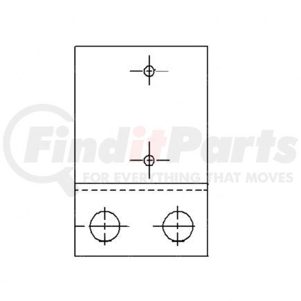 Freightliner 12-16319-000 Electrical Options Bracket Electrical Options Bracket