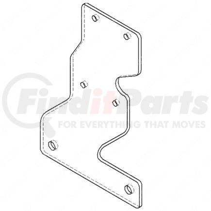 12-18999-000 by FREIGHTLINER - Multi-Purpose Bracket - Lift Axle Control