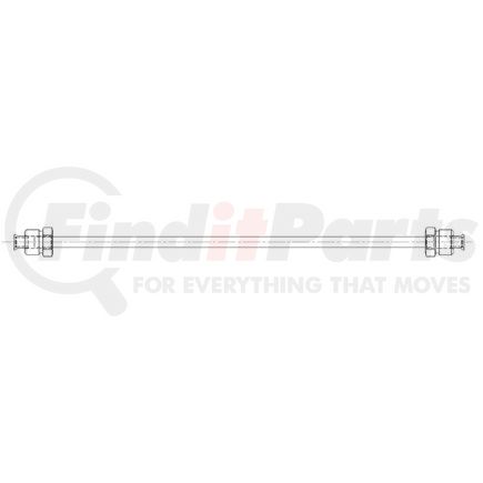 12-19705-028 by FREIGHTLINER - LINE BRAKE 6.4 OD 28