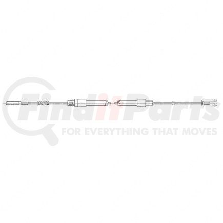 12-19884-000 by FREIGHTLINER - Parking Brake Cable