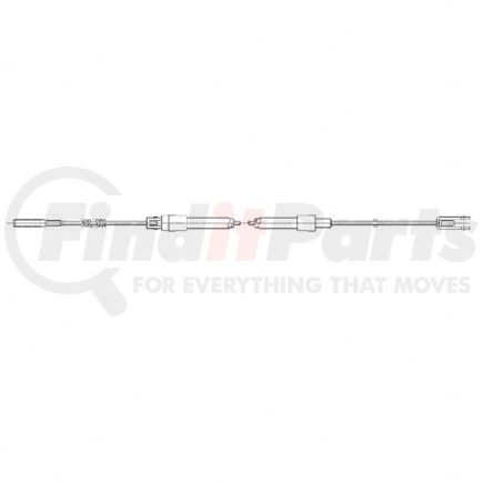 12-19884-000 by FREIGHTLINER - CABLE PARK BRAKE