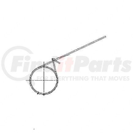 12-20989-000 by FREIGHTLINER - Parking Brake Pedal Return Spring - Right Hand Drive