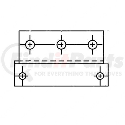 12-14684-000 by FREIGHTLINER - Air Brake Dryer Bracket