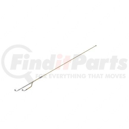 12-22016-001 by FREIGHTLINER - Trailer Air Brake Air Line Assembly - 6.4OD Rear, 158 Wire Braided