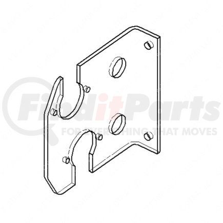 06-26739-001 by FREIGHTLINER - Receptacle Bracket