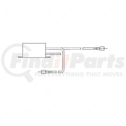 06-32594-000 by FREIGHTLINER - CB Radio Antenna Cable