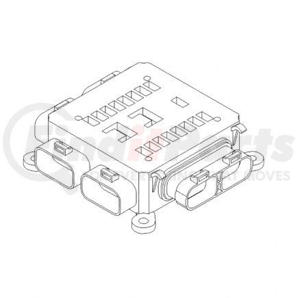 06-41904-000 by FREIGHTLINER - Power Distribution Expansion Module - 141.52 mm x 107.5 mm