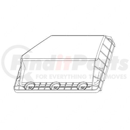 06-92002-000 by FREIGHTLINER - PLASTIC COVER