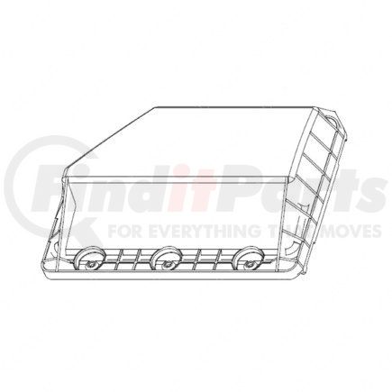 Freightliner 06-92002-000 Chassis Power Distribution Module Cover PLASTIC COVER