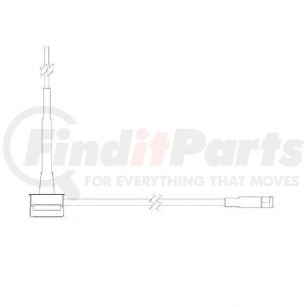 06-95090-000 by FREIGHTLINER - Antenna - Magnet Mount, 1M Cable