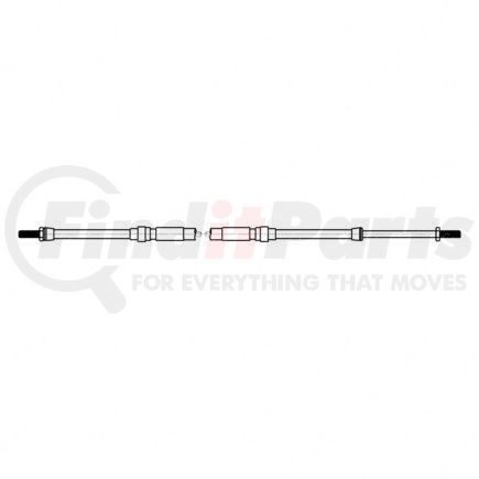 07-14376-000 by FREIGHTLINER - Manual Transmission Shift Cable