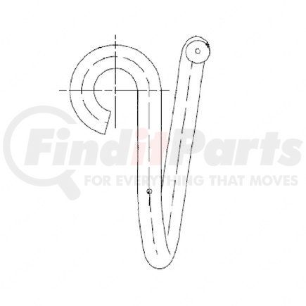 07-16773-000 by FREIGHTLINER - Transmission Shift Cable Bracket