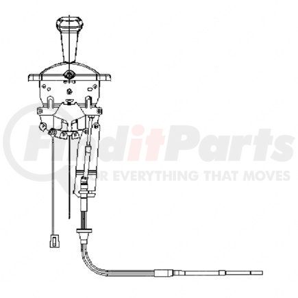 07-19437-000 by FREIGHTLINER - SHIFT CONTROL-ALLISON 20