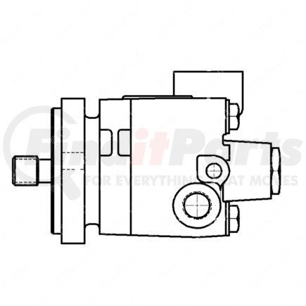 14-12464-003 by FREIGHTLINER - POWER STEERING PUMP