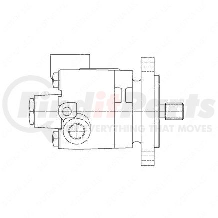 14-12657-002 by FREIGHTLINER - Power Steering Pump