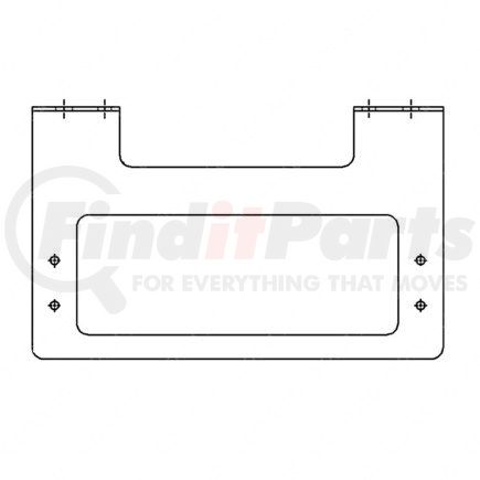 14-12691-000 by FREIGHTLINER - Power Steering Cooler Bracket