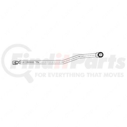 14-13369-001 by FREIGHTLINER - Steering Drag Link