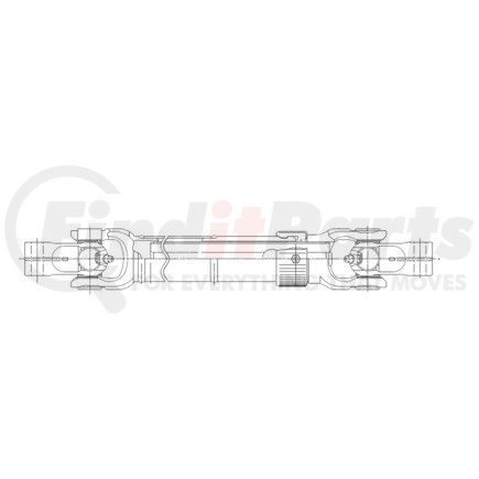 14-13571-000 by FREIGHTLINER - STRG SHAFT (STL)