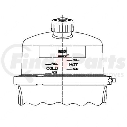 14-14747-003 by FREIGHTLINER - Power Steering Reservoir