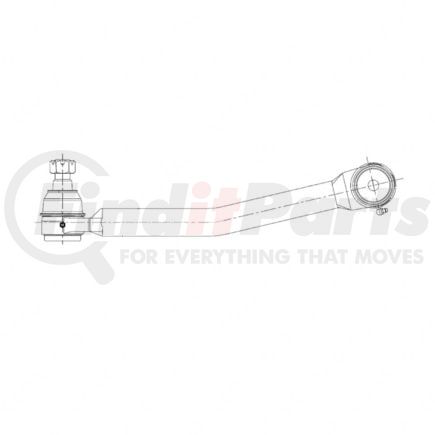 14-17303-000 by FREIGHTLINER - Steering Drag Link - Painted