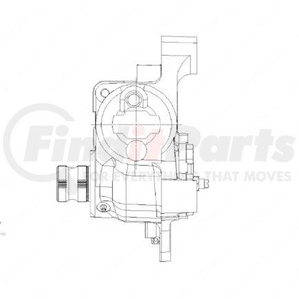 14-17727-000 by FREIGHTLINER - GEAR-MASTER.STEERING.THP60.1200RAD.AB.ST