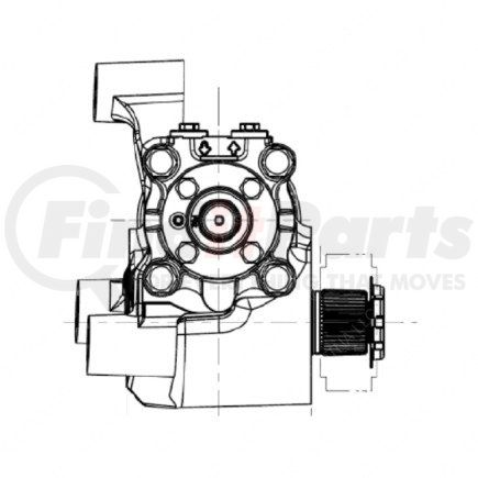 14-19353-000 by FREIGHTLINER - GEAR-STEERING,SHEPPARD, HD94