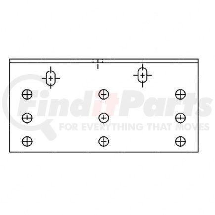 15-15215-000 by FREIGHTLINER - Frame Rail Gusset