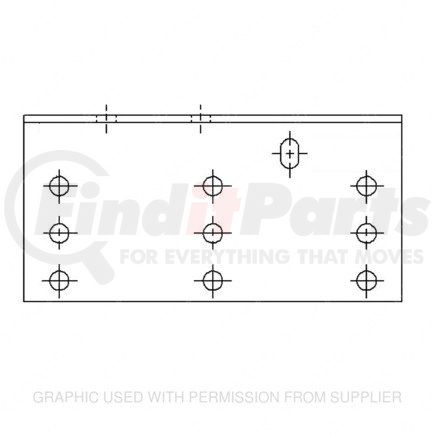 15-15219-001 by FREIGHTLINER - Frame Rail Gusset