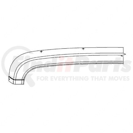 17-12311-000 by FREIGHTLINER - Grille Shell