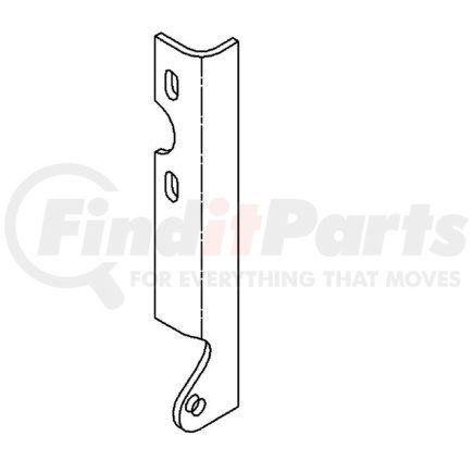 17-12586-001 by FREIGHTLINER - Hood Hinge Bracket - Right Hand