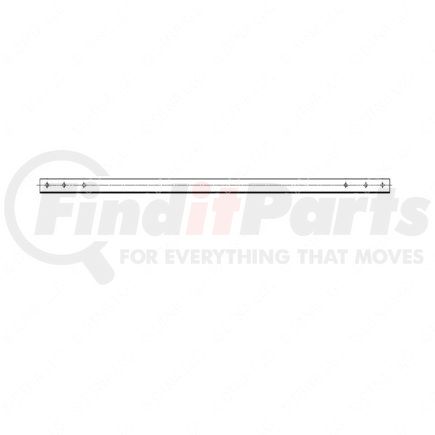 17-12615-009 by FREIGHTLINER - CHNL SIDE GRILLE RH FL