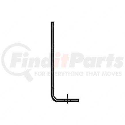 15-13306-010 by FREIGHTLINER - Frame Rail Step Plate Insert - 0.25Lx8.75X115 Inch Long, 11 Inch Taper