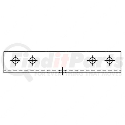 15-14410-000 by FREIGHTLINER - Frame Rail Gusset - Rey KB79, Helper, Rear