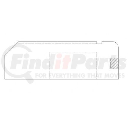 18-27088-001 by FREIGHTLINER - CAB FLOOR INSULATION