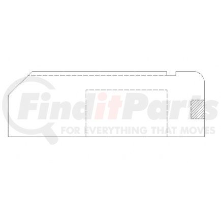 Freightliner 18-27088-001 Floor Insulation CAB FLOOR INSULATION