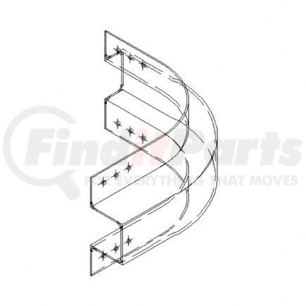 18-28186-000 by FREIGHTLINER - HEADER, R